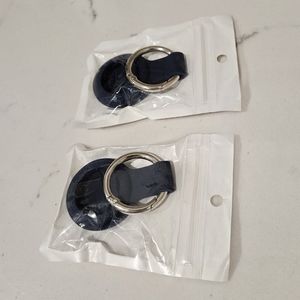 Airbag Holder Set Of 2 Navy With Clip Brand New
